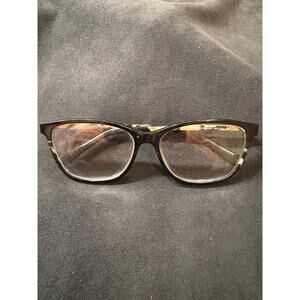 Escada Eyeglasses Frames Only, VESB04K COL.0700, 135, Black/Brown